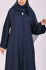 Load image into Gallery viewer, Navy Blue Zoom Abaya