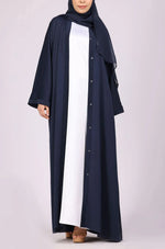 Load image into Gallery viewer, Navy Blue Zoom Abaya
