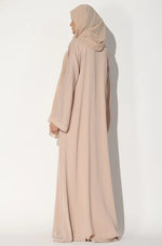 Load image into Gallery viewer, Peach Zoom Abaya