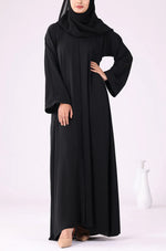 Load image into Gallery viewer, Black Zoom Abaya