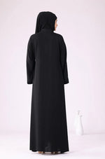 Load image into Gallery viewer, Black Zoom Abaya
