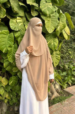 Load image into Gallery viewer, Sand Georgette Khimar