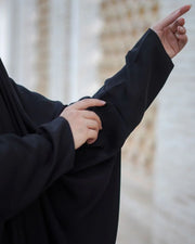 Elegant Irani Chadar - Front Open Zipper