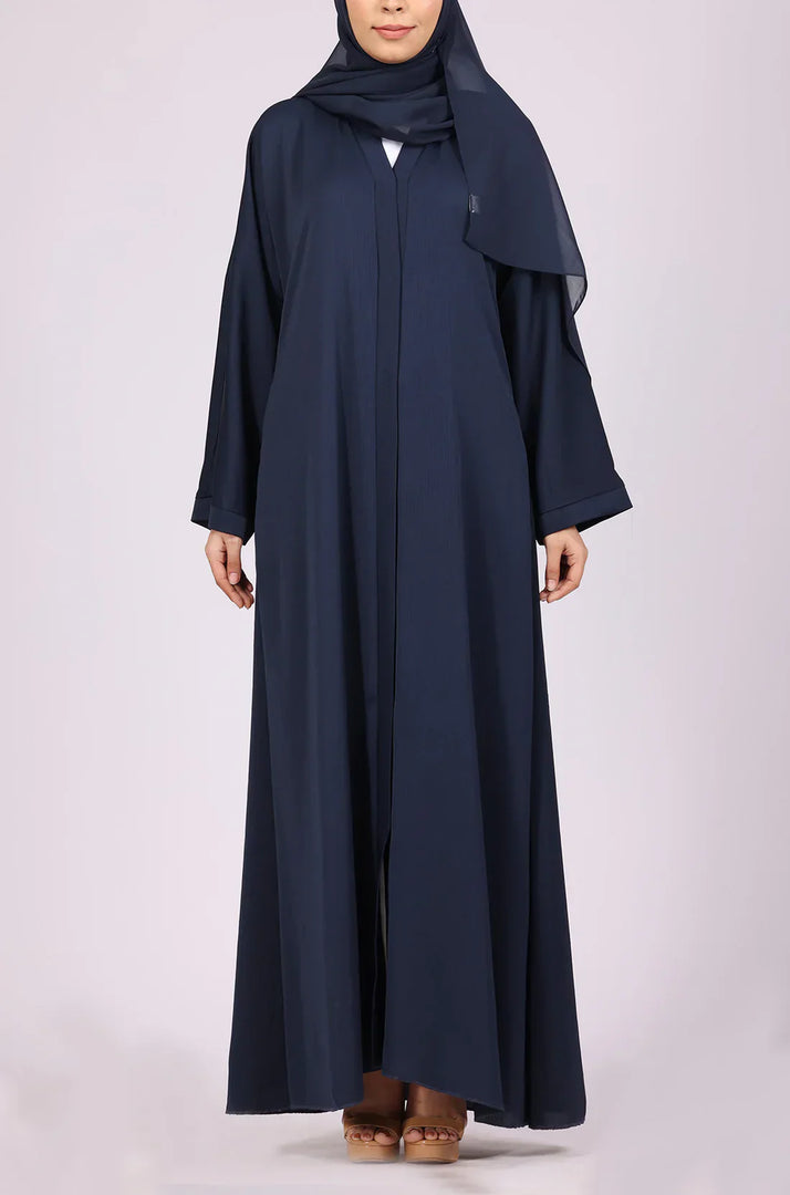 Navy Blue Zoom Abaya