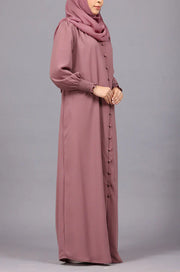 Elastic Cuff Simple Abaya